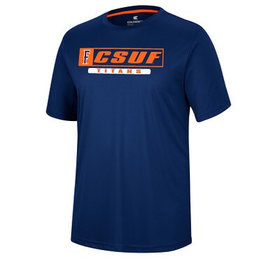 CSUF Athletic's Short Sleeve - Navy - Front